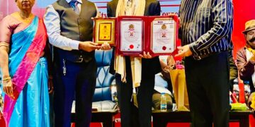डॉ. भगवत प्रसाद शर्मा ‘भारतीय पद्म भूषण’ से अलंकृत